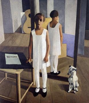 Beethoven Artwork by Felice Casorati