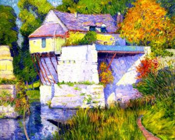 The Old Mill Artwork by Abel George Warshawsky