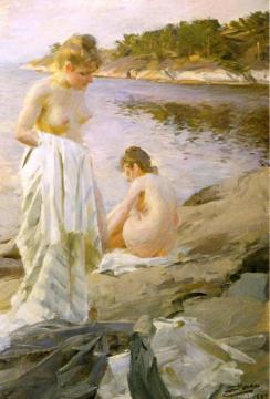 Bathers Artwork by Anders Zorn