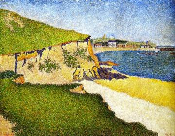 Tertre Denis, Portrieux, Opus 189 Artwork by Paul Signac