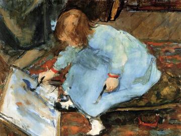 Lies, the Artist's Daughter, Painting Artwork by Floris Arntzenius