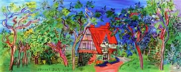 Le Manoir Du Vallon Artwork by Raoul Dufy