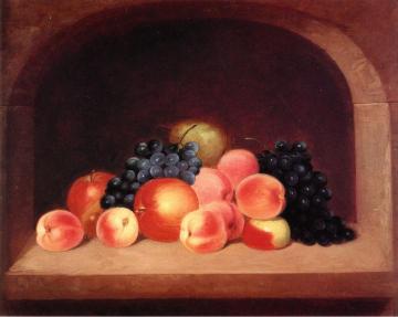 Still Life In Stone Alcove Artwork by George Henry Durrie