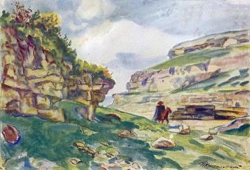 Vicinity of Kislovodsk Artwork by Pyotr Konchalovsky