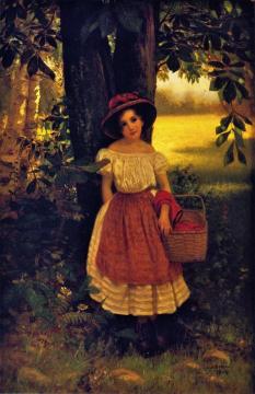 The Berry Picker Artwork by John George Brown