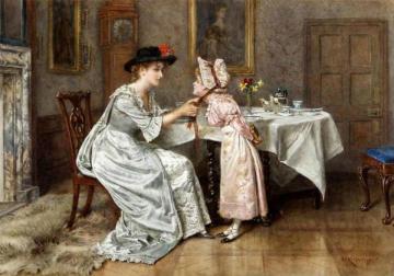 Sunday Morning Artwork by George Goodwin Kilburne