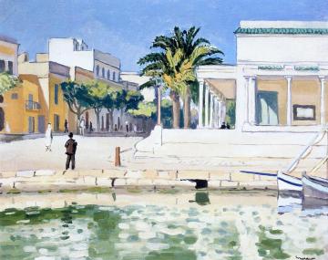 Place Ahmed Bey Artwork by Albert Marquet