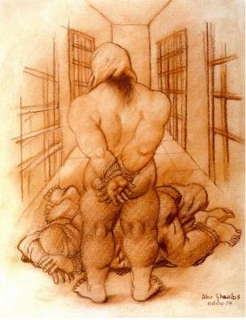 Abu Ghraib 8 Artwork by Fernando Botero