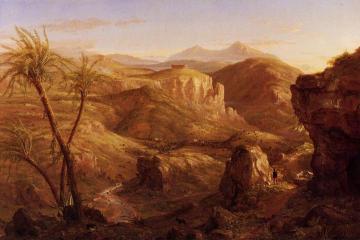 The Vale and Temple of Segeste, Sicily Artwork by Thomas Cole