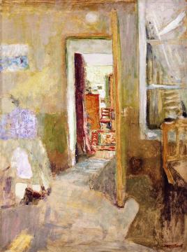 The Open Door Artwork by Edouard Vuillard
