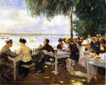 Outdoor Garden On The Havel, Nikolskoe Artwork by Max Liebermann