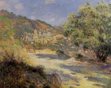 The Road to Monte Carlo Artwork by Claude Oscar Monet