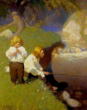 Along The Brandywine Artwork by Newell Convers (N.C.) Wyeth