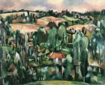 Limousin Landscape Artwork by Jean Dufy