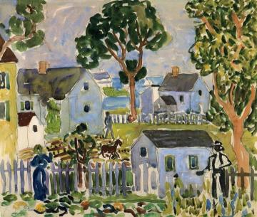 Rockport Artwork by Maurice Prendergast