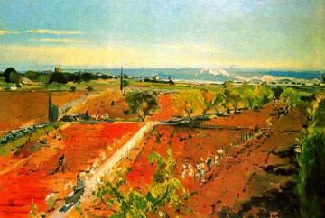 Afueras de Vilanova Artwork by Joaquin Mir Trinxet