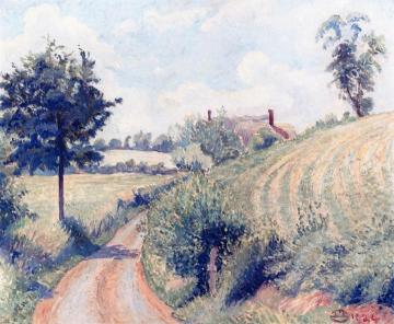 Perry Lane, Langham Artwork by Lucien Pissarro