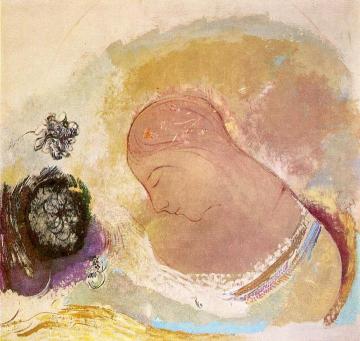 Ophelia Artwork by Odilon Redon