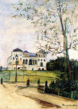 The Observatory, Parc Montsouris Artwork by Maurice Utrillo