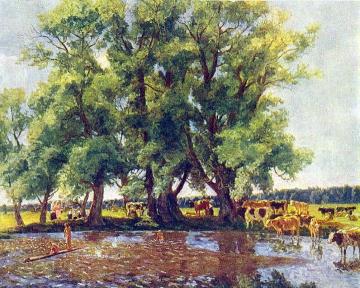 Midday Artwork by Pyotr Konchalovsky
