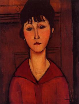 Head Of A Young Girl Artwork by Amedeo Modigliani