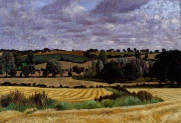 The Pant Valley, Summer Artwork by John Arthur Malcolm Aldridge