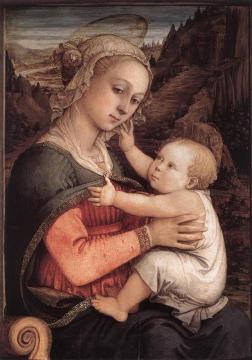 Madonna and Child Artwork by Fra Filippo Lippi