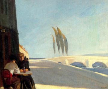 The Wine Shop Artwork by Edward Hopper