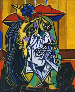 Weeping Woman Artwork by Pablo Picasso