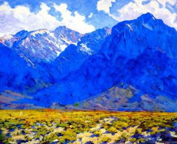Mount Baxter, Owens Valley Artwork by Alson Skinner Clark