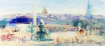 Place De La Concorde Artwork by Jean Dufy