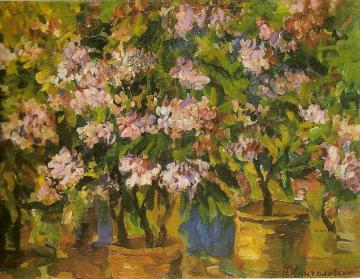 Lilacs Artwork by Pyotr Konchalovsky