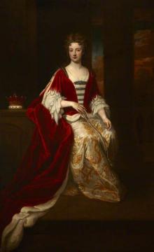 Geertruid Johanna de Quirina van der Duyn, Countess of Albemarle Artwork by Sir Godfrey Kneller