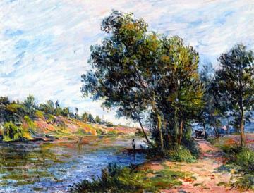 Chemin de Veneux et les Coteaux de la Celle Artwork by Alfred Sisley