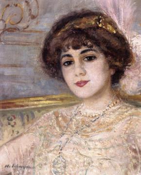 Portrait of Blanche Norel Artwork by Henri Lebasque