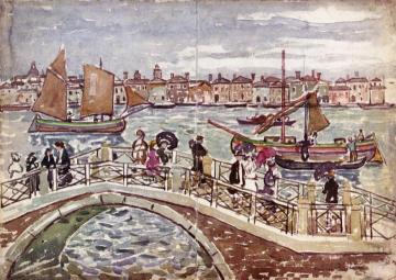View Of Venice Artwork by Maurice Prendergast