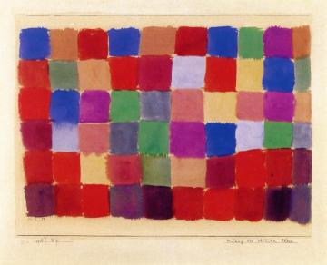 Harmony of Southern Flora Artwork by Paul Klee