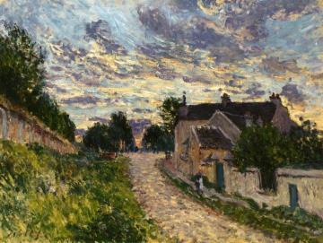 A Path in Louveciennes Artwork by Alfred Sisley