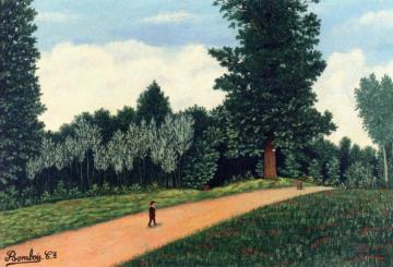 Street in the Country Artwork by Camille Bombois