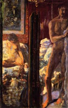 Man and Woman Artwork by Pierre Bonnard
