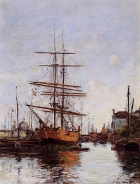 Venice, Quai de la Guidecca Artwork by Eugène-Louis Boudin