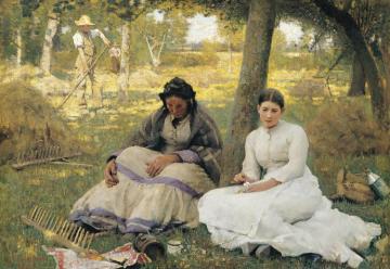 Day Dreams Artwork by Sir George Clausen