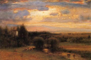 Midsummer, Hudson Valley Artwork by George Inness
