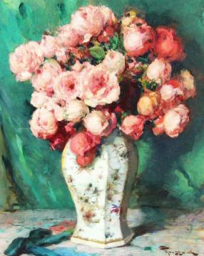 Roses Artwork by Fernand Toussaint