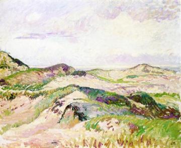 The Dunes at Knokke Artwork by Camille Pissarro