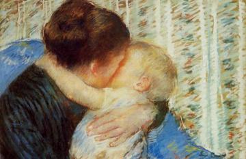 Mother and Child Artwork by Mary Cassatt