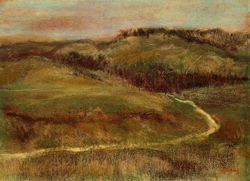 Landscape Artwork by Edgar Degas