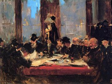 Cafe Riche Artwork by Floris Arntzenius