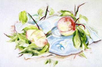 Peaches Artwork by Charles Demuth