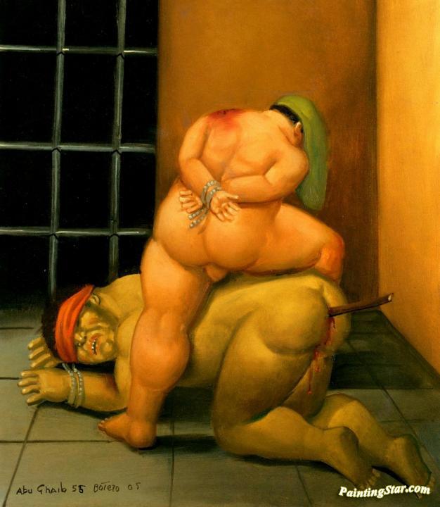 Abu Ghraib 55 Artwork by Fernando Botero